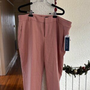 NWT Old Navy Harper Dusty Pink Pants 16
